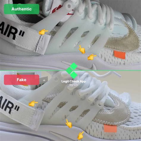 nike presto fake vs real|nike off white presto.